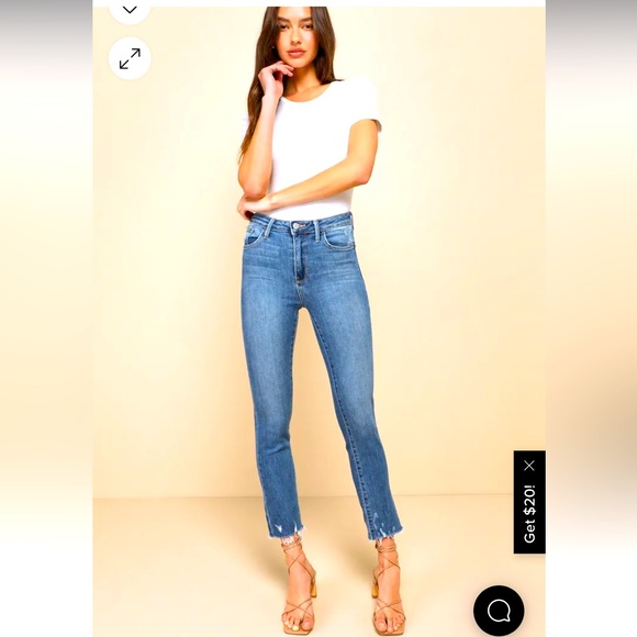 Just Black Denim - Just Black Trend Takeover Medium Wash Denim Raw Hem Straight Jeans
🔥‼️ RARE